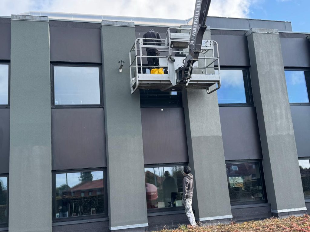 Maling af facade udført af Murk Entreprise