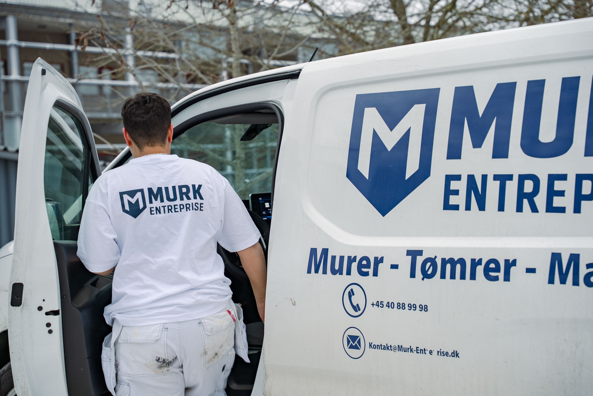 Microcement udført af Murk Entreprise